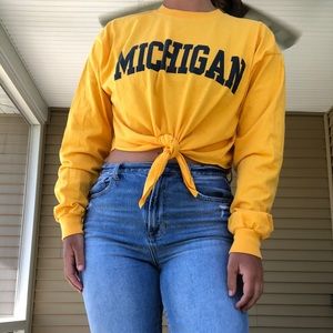 University of Michigan Long Sleeve Top